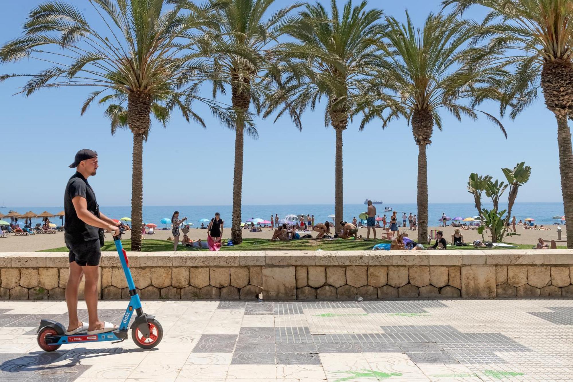 Apartmán Bhost - Paseo De La Malagueta Màlaga Exteriér fotografie